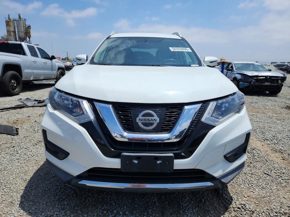 2017 Nissan Rogue VIN KNMAT2MT4HP591609 COPART salvage auction — SIDE, CA - SALVAGE CERTIFICATE, sold $150 on 2026-07-21 (photo 5)