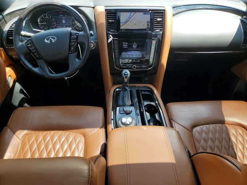 2021 Infiniti Qx80 VIN JN8AZ2BE9M9272115 COPART salvage auction — BURN, OH - CERT OF TITLE-SALVAGE, sold $24,600 on 2026-07-22 (photo 8)