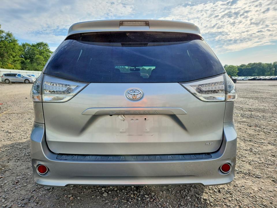 2016 Toyota Sienna VIN 5TDXK3DC2GS728019 COPART salvage auction — FRONT END, Ga - Cert Of Title-Salvage, sold $175 on 2026-07-21 (photo 6)