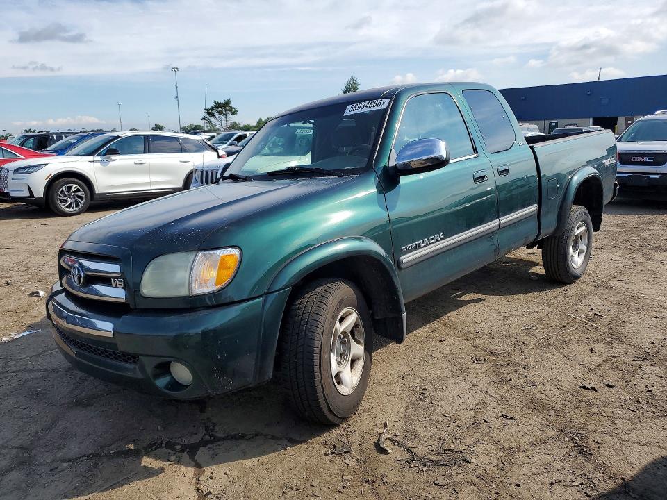 2003 Toyota Tundra VIN 5TBBT44193S361280 COPART salvage auction — FRONT END, Mi - Certificate Of Title, sold $1,400 on 2026-07-02 (photo 1)