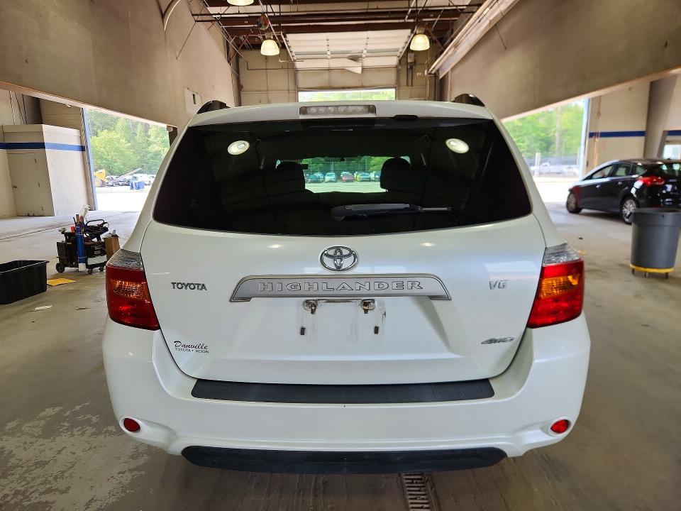 2009 Toyota Highlander VIN JTEES41A592129167 COPART salvage auction — MINOR DENT/SCRATCHES, VA - CERTIFICATE OF TITLE, sold $2,200 on 2026-07-24 (photo 6)