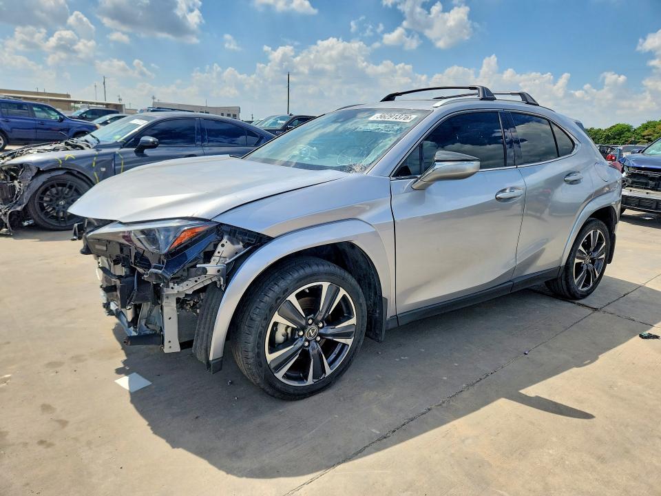2024 Lexus Ux VIN JTHP6JBH6R2174287 COPART salvage auction — FRONT END, Tx - Salvage Vehicle Title (P), sold $3,450 on 2026-07-09 (photo 1)