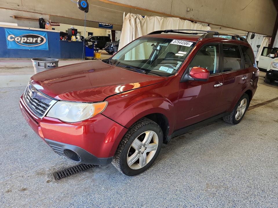 2009 Subaru Forester VIN JF2SH63669H787217 COPART salvage auction — FRONT END, NY - MV-907A SALVAGE CERTIFICATE, sold $125 on 2026-07-13 (photo 1)