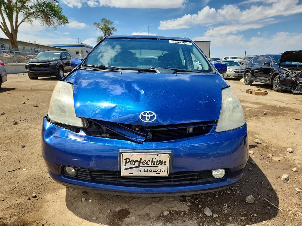 2008 Toyota Prius VIN JTDKB20U087802892 COPART salvage auction — FRONT END, Nm - Cert Of Title-Salvage, sold $850 on 2026-07-20 (photo 5)