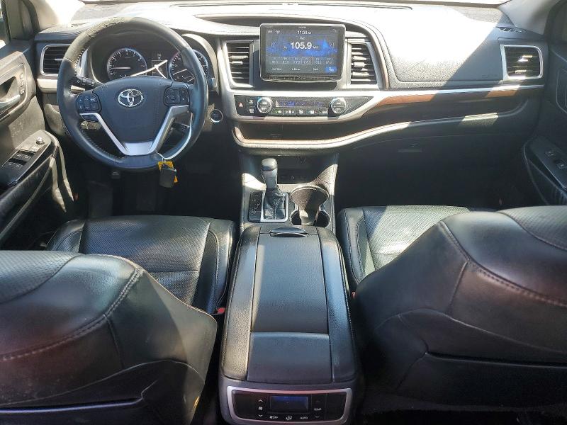 2015 Toyota Highlander VIN 5TDDKRFH5FS155842 COPART salvage auction — REAR END, Tn - Certificate Of Title (P), sold $9,800 on 2026-07-29 (photo 8)
