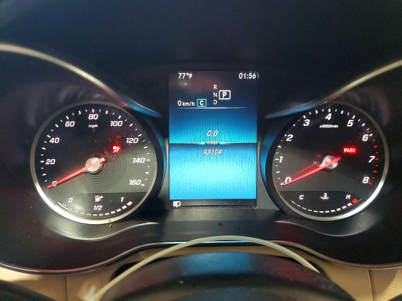 2020 Mercedes-benz Glc class VIN WDC0G8EB4LF751988 COPART salvage auction — FRONT END, WV - CERTIFICATE OF TITLE, sold $2,950 on 2026-07-16 (photo 9)