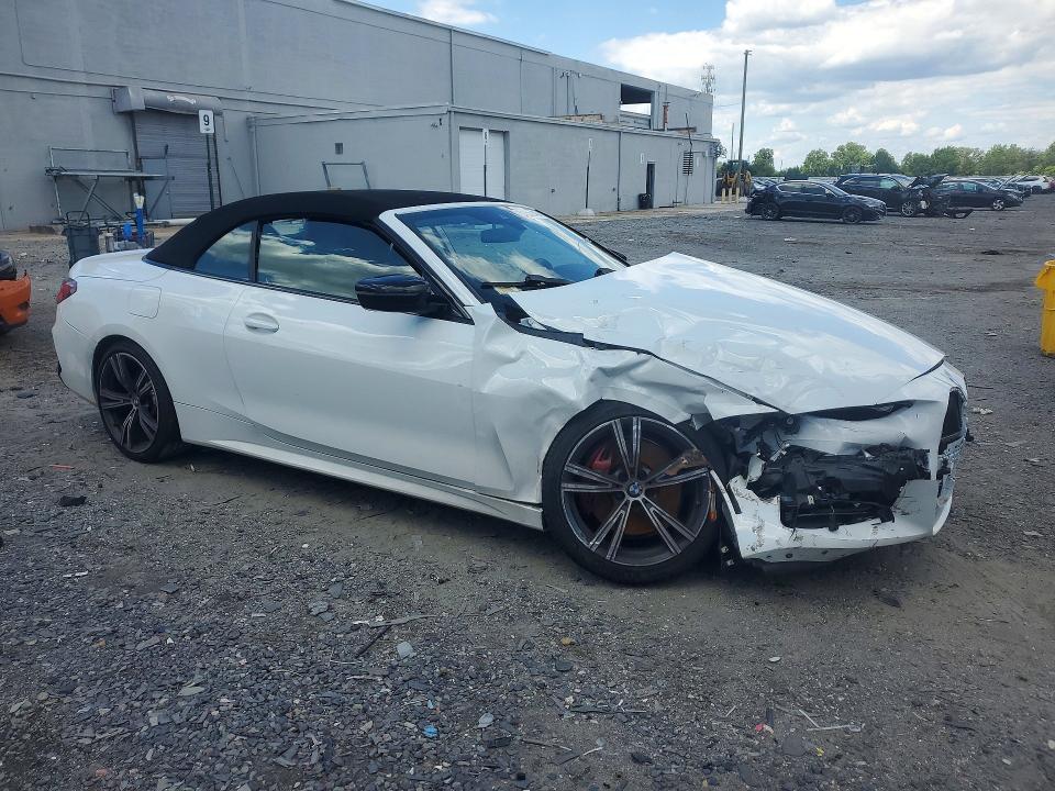 2023 BMW VIN WBA43AT08PCL34745 COPART salvage auction — FRONT END, Va - Cert Of Title - Salvage, sold $7,900 on 2026-07-29 (photo 4)