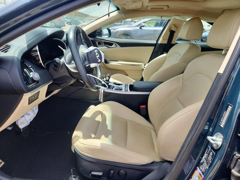 2022 Kia Stinger VIN KNAE45LC3N6119837 COPART salvage auction — FRONT END, TX - SALVAGE VEHICLE TITLE, sold $175 on 2026-07-30 (photo 7)