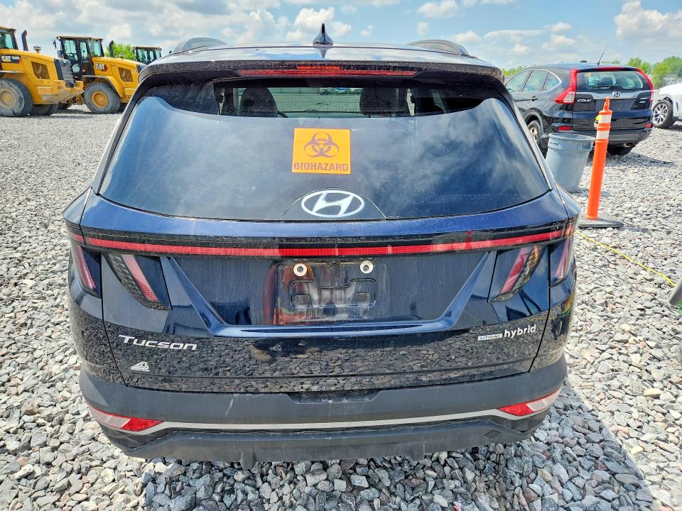 2023 Hyundai Tucson VIN KM8JFCA10PU134565 COPART salvage auction — FRONT END, WI - CERT OF TITLE-SALVAGE VEHICLE, sold $8,400 on 2026-07-27 (photo 6)