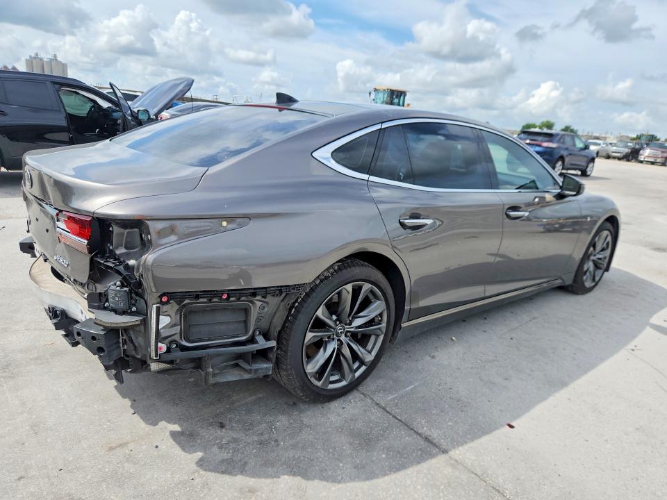2018 Lexus Ls VIN JTHB51FFXJ5001560 COPART salvage auction — REAR END, La - Cert Of Title-Salvage, sold $17,000 on 2026-07-22 (photo 3)