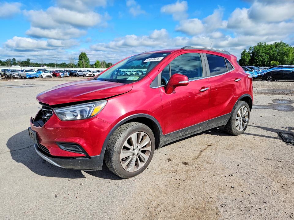 2017 Buick Encore VIN KL4CJESB7HB149005 COPART salvage auction — FRONT END, Ny - Mv-907A Salvage Certificate, sold $825 on 2026-07-20 (photo 1)