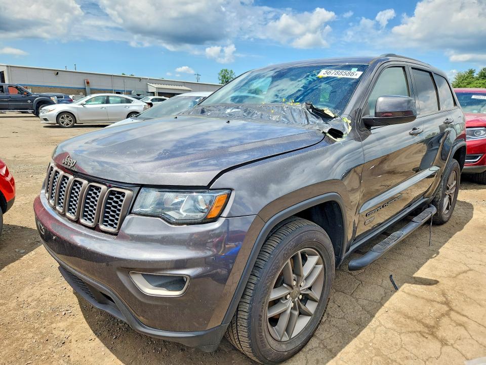 2016 Jeep Cherokee VIN 1C4RJFAGXGC349081 COPART salvage auction — FRONT END, Fl - Cert Of Title Slvg Rebuildable, sold $1,350 on 2026-07-31 (photo 1)