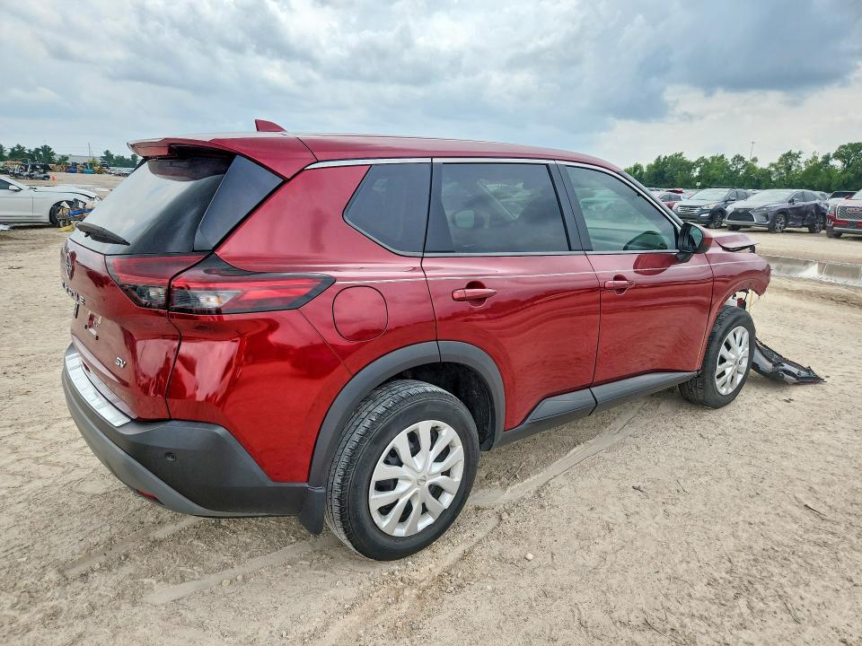 2023 Nissan Rogue VIN 5N1BT3BA4PC910312 COPART salvage auction — FRONT END, Tx - Salvage Vehicle Title, sold $8,800 on 2026-07-28 (photo 3)