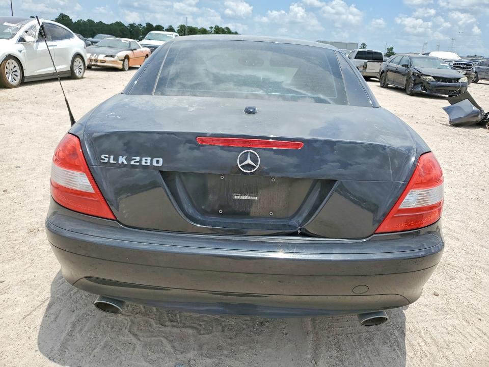 2007 Mercedes-benz Slk-class VIN WDBWK54F87F145051 COPART salvage auction — MINOR DENT/SCRATCHES, Tx - Certificate Of Title, sold $1,175 on 2026-07-11 (photo 6)