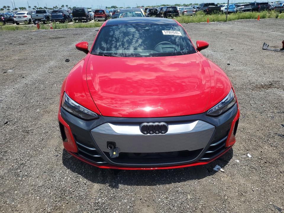 2022 Audi E-tron gt VIN WAUDJBFW4N7004389 COPART salvage auction — REAR END, Fl - Certificate Of Destruction, sold $16,800 on 2026-07-13 (photo 5)