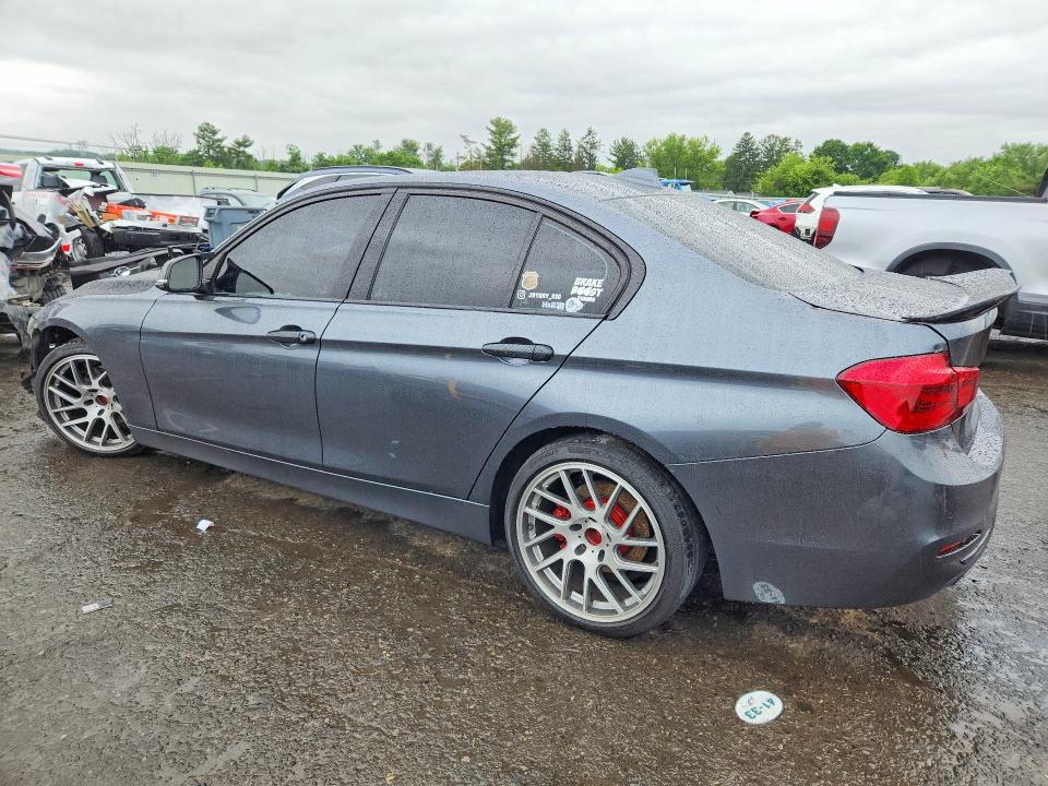 2017 BMW 3er VIN WBA8D9G36HNU64126 COPART salvage auction — SIDE, PA - CERTIFICATE OF SALVAGE, sold $575 on 2026-07-31 (photo 2)
