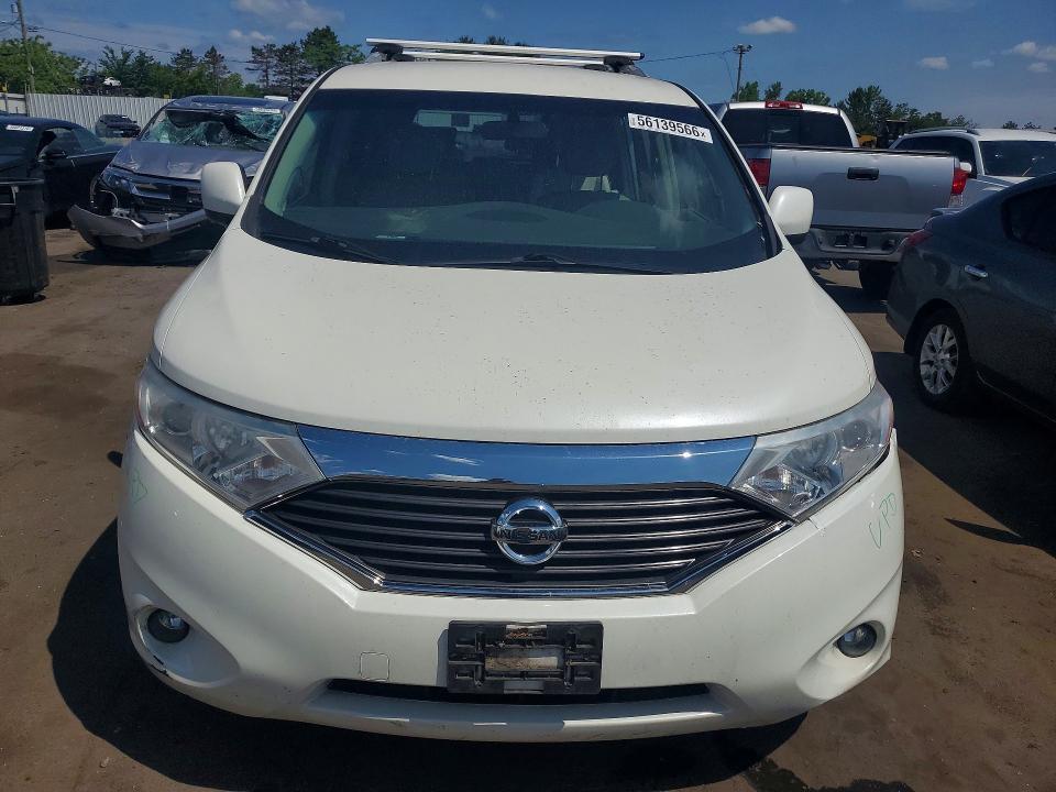 2015 Nissan Quest VIN JN8AE2KP6F9133351 COPART salvage auction — SIDE, Ct - Cert Of Title-Salvage, sold $575 on 2026-07-31 (photo 5)
