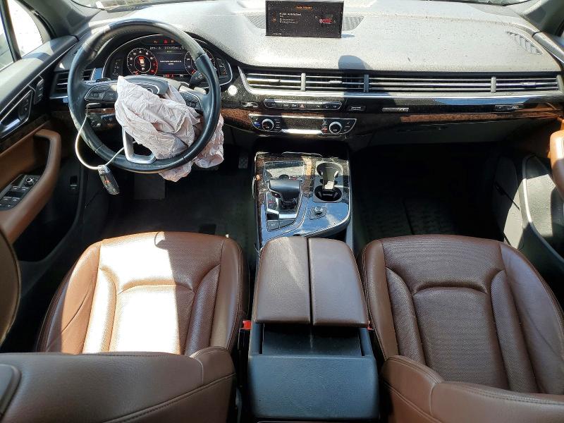 2018 Audi Q7 VIN WA1LAAF74JD030238 COPART salvage auction — FRONT END, Pa - Certificate Of Salvage, sold $6,100 on 2026-07-16 (photo 8)