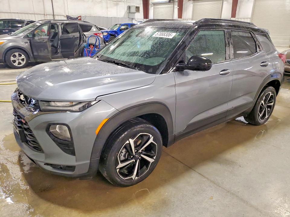 2022 Chevrolet VIN KL79MUSL7NB008163 COPART salvage auction — FRONT END, Mn - Cert Of Title-Salvage, sold $6,600 on 2026-07-20 (photo 1)
