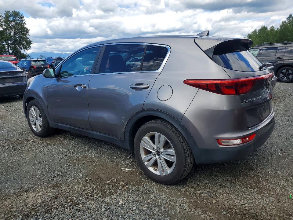2017 Kia Sportage VIN KNDPM3AC1H7153034 COPART salvage auction — SIDE, Wa - Bill Of Sale, sold $2,650 on 2026-07-06 (photo 2)