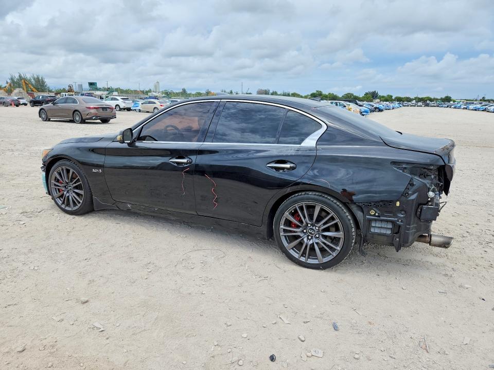 2016 Infiniti Q50 VIN JN1FV7AP6GM420951 COPART salvage auction — FRONT END, Fl - Cert Of Title Slvg Rebuildable, sold $4,850 on 2026-07-16 (photo 2)