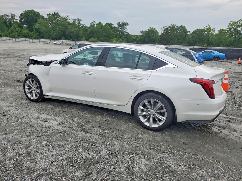 2025 Cadillac Ct5 VIN 1G6DS5RW6S0115174 COPART salvage auction — FRONT END, Sc - Cert Of Title-Salvage, sold $12,300 on 2026-07-29 (photo 2)