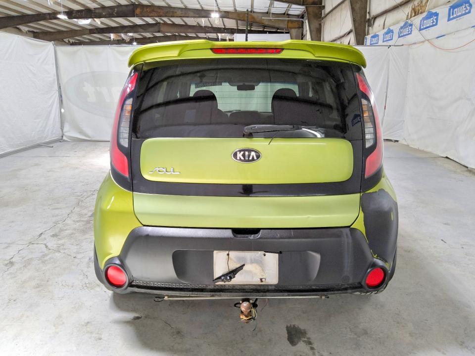 2015 Kia Soul VIN KNDJN2A22F7791410 COPART salvage auction — MECHANICAL, TN - CERTIFICATE OF TITLE, sold $225 on 2026-07-28 (photo 6)