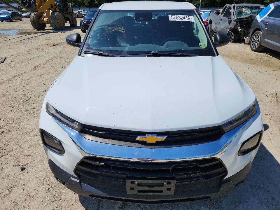 2022 Chevrolet Trailblazer VIN KL79MMS24NB103805 COPART salvage auction — REAR END, Salvage Title, sold $125 on 2026-07-21 (photo 5)