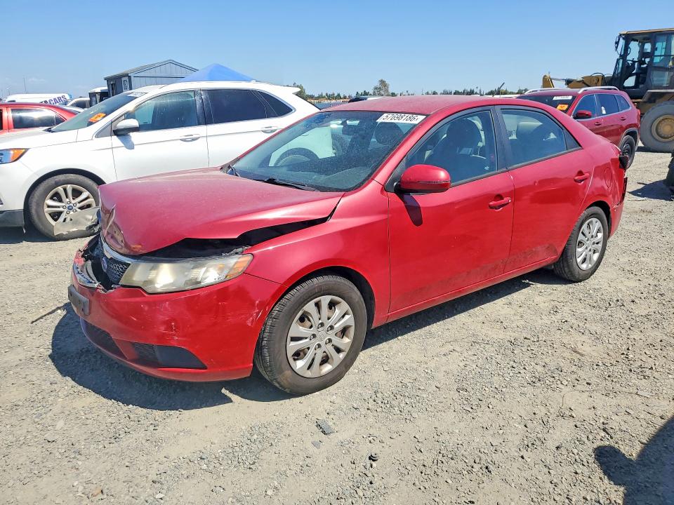 2013 Kia Forte VIN KNAFU4A28D5740603 COPART salvage auction — REAR END, CA - SALVAGE CERTIFICATE, sold $225 on 2026-07-16 (photo 1)