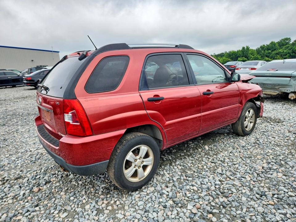 2009 Kia Sportage VIN KNDJF724997573091 COPART salvage auction — FRONT END, Ga - Cert Of Title-Salvage, sold $125 on 2026-07-23 (photo 3)