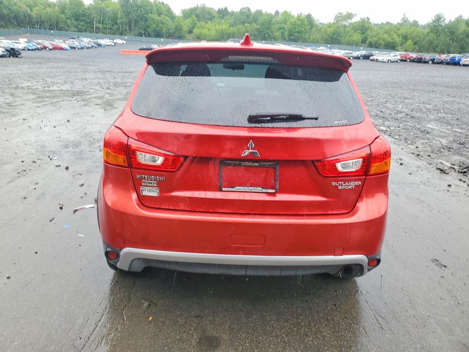 2017 Mitsubishi VIN JA4AR3AU7HZ033768 COPART salvage auction — FRONT END, Ny - Mv-907A Salvage Certificate, sold $2,100 on 2026-07-15 (photo 6)