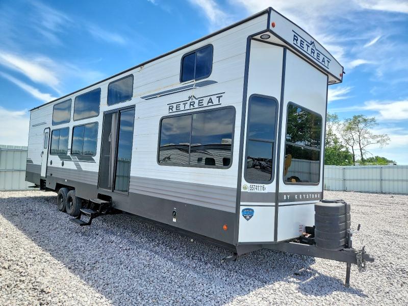 2024 Keystone rv Recreational vehicle (rv) VIN 4YDTHRU20RW260170 COPART salvage auction — WATER/FLOOD, WI - JUNKED VEHICLE BILL OF SALE, sold $29,500 on 2026-07-16 (photo 1)
