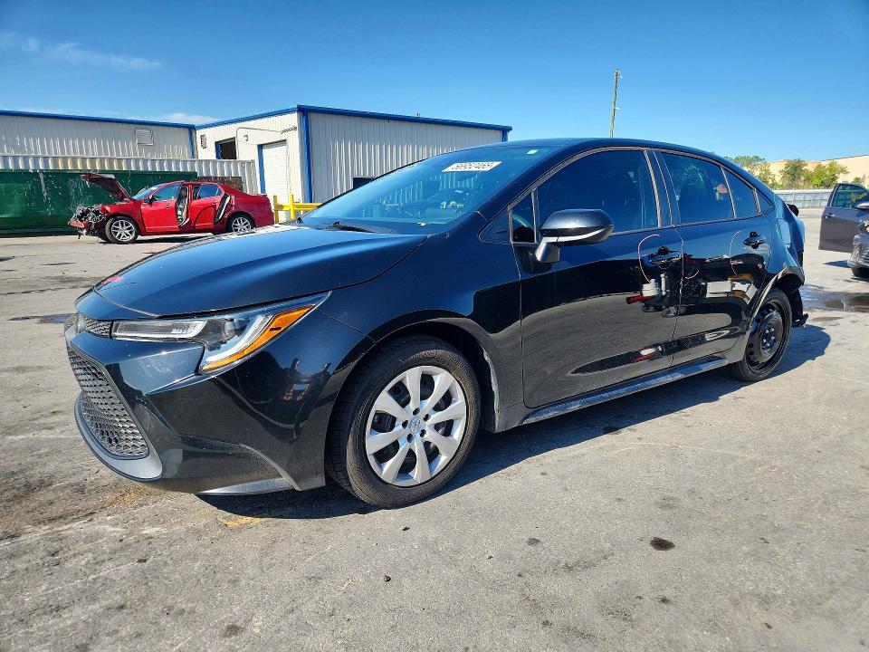 2022 Toyota Corolla VIN 5YFEPMAE2NP334837 COPART salvage auction — REAR END, Fl - Cert Of Title Slvg Rebuildable, sold $5,400 on 2026-07-16 (photo 1)