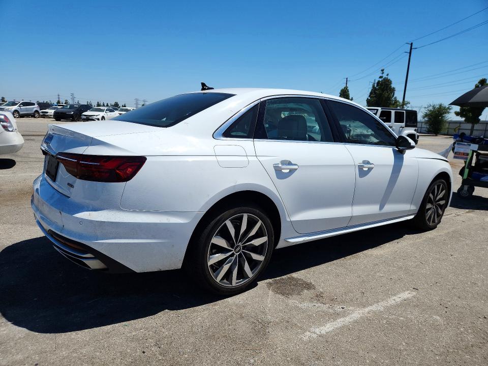 2023 Audi VIN WAUABAF40PN010536 COPART salvage auction — FRONT END, Ca - Salvage Certificate, sold $5,500 on 2026-07-02 (photo 3)
