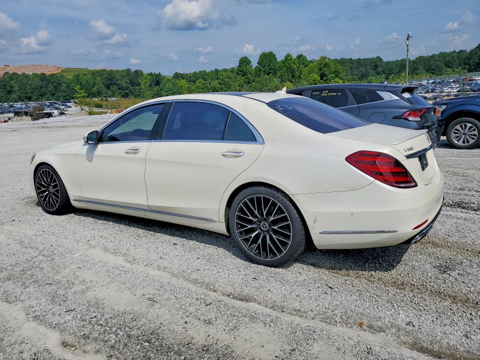 2019 Mercedes-benz S-klasse VIN WDDUG8GBXKA490467 COPART salvage auction — MECHANICAL, Ga - Certificate Of Title, sold $18,300 on 2026-07-28 (photo 2)