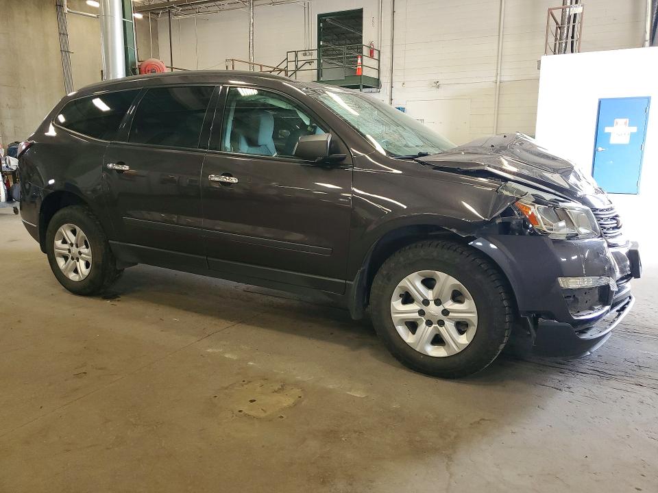 2013 Chevrolet Traverse VIN 1GNKRFED9DJ149690 COPART salvage auction — FRONT END, Mn - Cert Of Title-Prior Salvage, sold $875 on 2026-07-02 (photo 4)