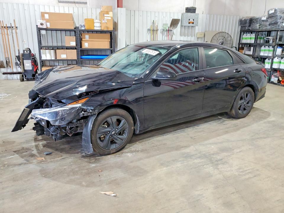 2023 Hyundai Elantra VIN KMHLM4AJ9PU047963 COPART salvage auction — FRONT END, Tx - Salvage Vehicle Title, sold $3,150 on 2026-07-13 (photo 1)