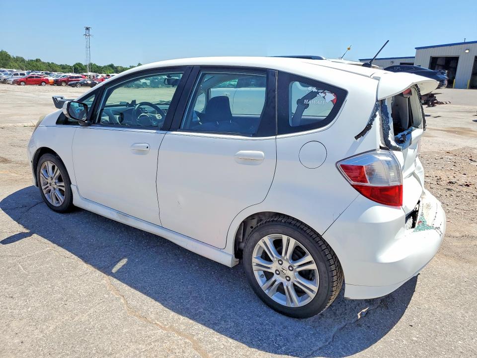 2010 Honda Fit VIN JHMGE8H49AC034135 COPART salvage auction — REAR END, Ok - Cert Of Title-Salvage, sold $950 on 2026-07-16 (photo 2)