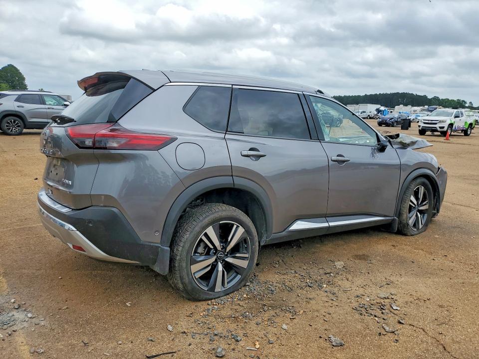 2023 Nissan Rogue VIN JN8BT3DC5PW107529 COPART salvage auction — FRONT END, Tx - Salvage Vehicle Title, sold $30 on 2026-07-13 (photo 3)