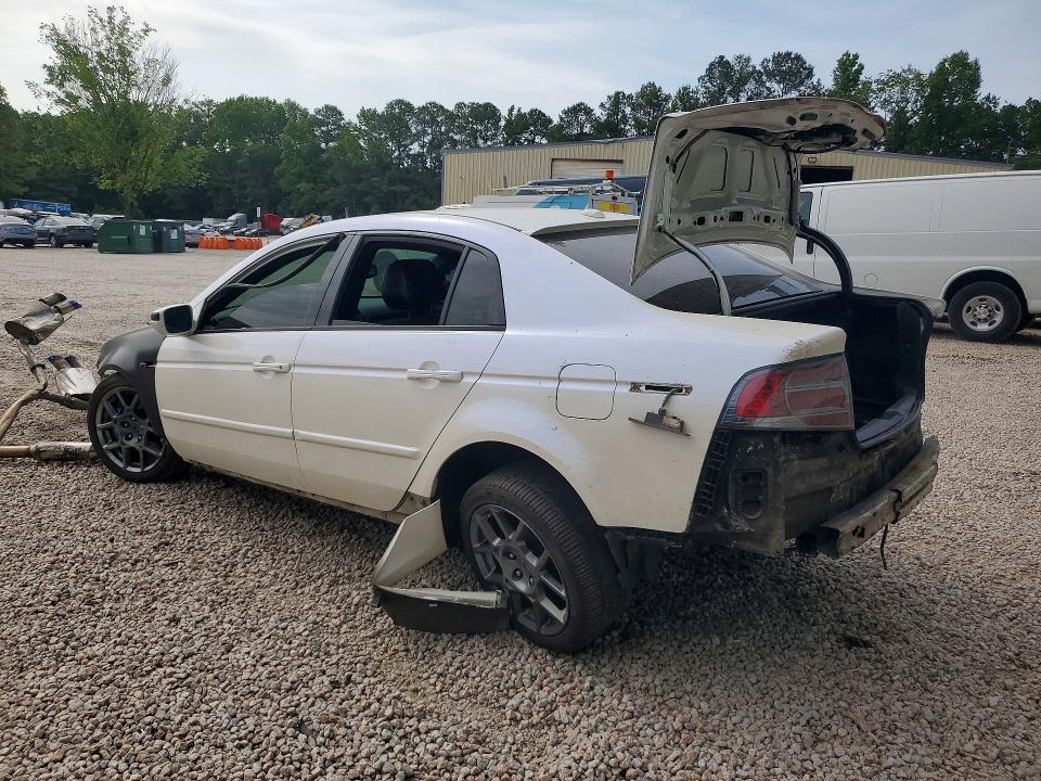 2007 Acura Tl VIN 19UUA76527A011940 COPART salvage auction — ALL OVER, Nc - Salvage Certificate Of Title, sold $375 on 2026-07-24 (photo 2)