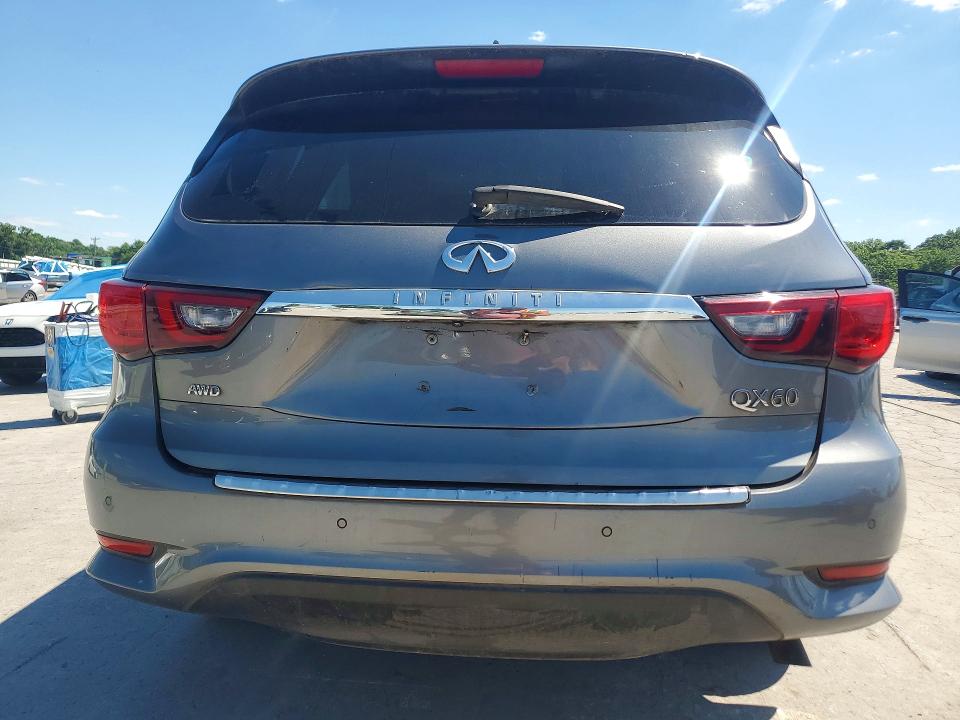 2020 Infiniti Qx60 VIN 5N1DL0MM2LC511990 COPART salvage auction — MINOR DENT/SCRATCHES, Tn - Certificate Of Title (P), sold $5,300 on 2026-07-08 (photo 6)