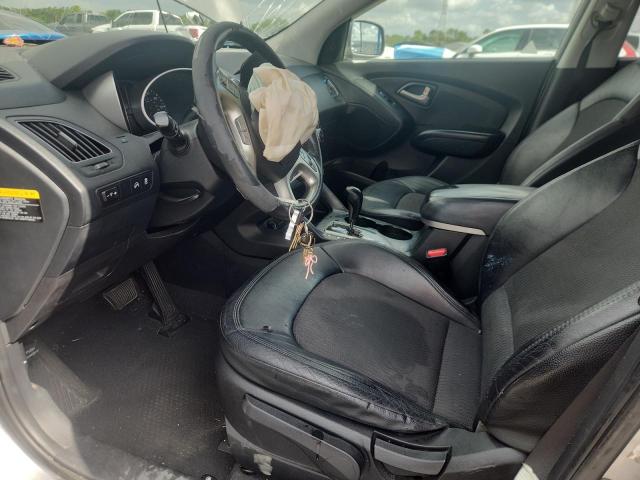 2013 Hyundai VIN KM8JU3AC6DU749088 COPART salvage auction — FRONT END, Fl - Cert Of Title Slvg Rebuildable, sold $1,350 on 2026-07-10 (photo 7)