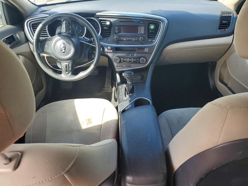 2014 Kia VIN 5XXGM4A73EG319906 COPART salvage auction — FRONT END, OH - CERT OF TITLE-SALVAGE, sold $975 on 2026-07-24 (photo 8)