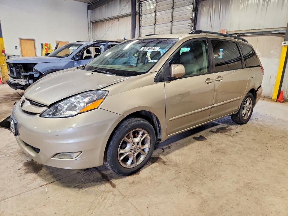 2006 Toyota Sienna VIN 5TDBA22C66S058225 COPART salvage auction — FRONT END, PA - CERTIFICATE OF SALVAGE, sold $750 on 2026-07-15 (photo 1)