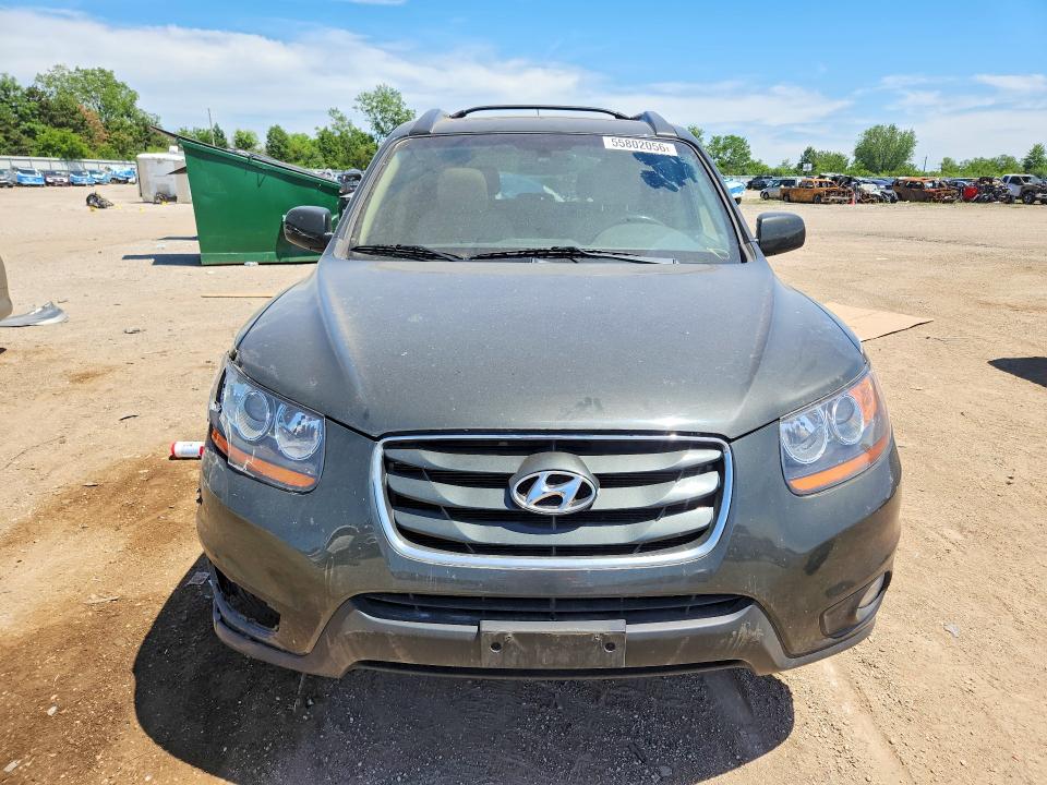 2011 Hyundai Santa fe VIN 5XYZK3AB4BG090267 COPART salvage auction — FRONT END, Il - Salvage Certificate, sold $2,800 on 2026-07-28 (photo 5)