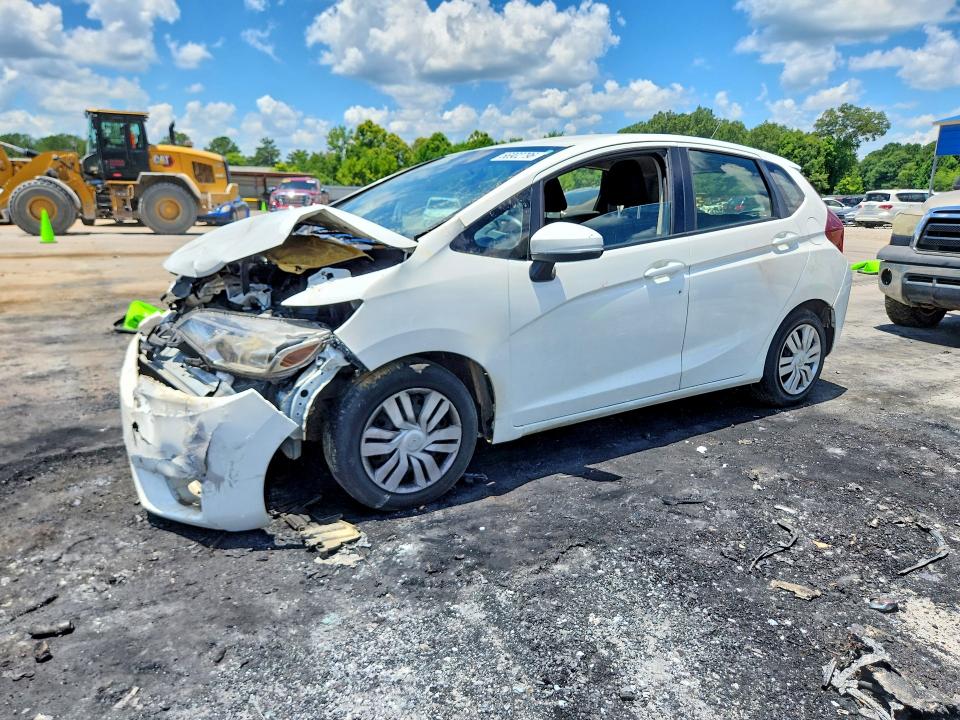 2016 Honda Fit VIN JHMGK5H57GX005671 COPART salvage auction — FRONT END, Ms - Cert Of Title-Salvaged, sold $15 on 2026-07-24 (photo 1)