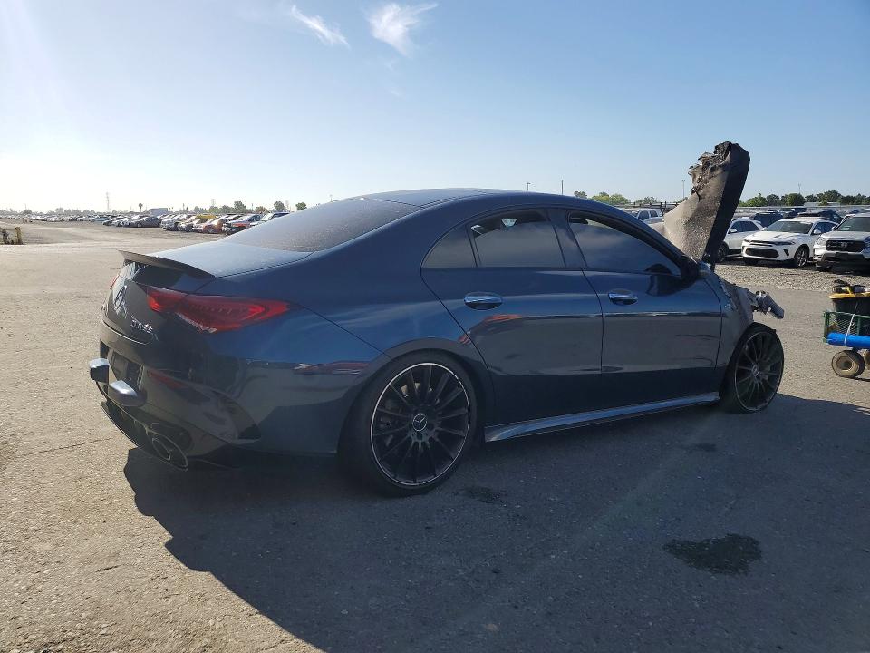 2020 Mercedes-benz Cla-klasse amg VIN WDD5J5BB8LN044355 COPART salvage auction — FRONT END, Ca - Salvage Certificate, sold $1,300 on 2026-07-28 (photo 3)