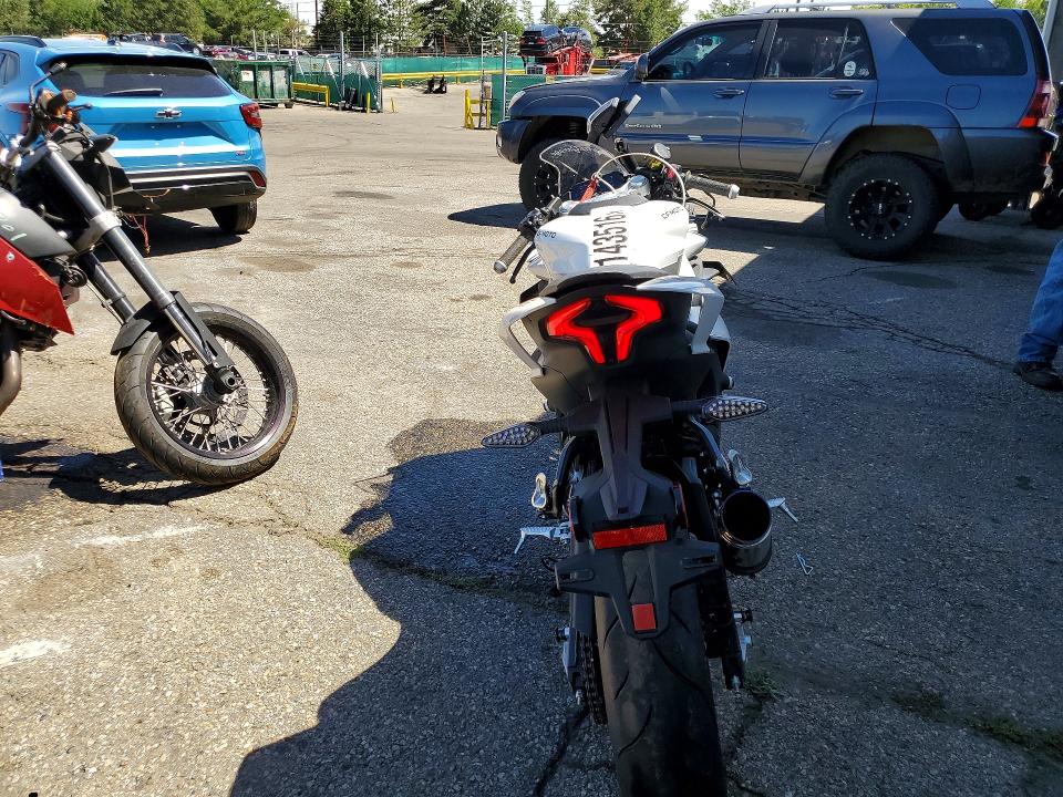2025 Cf moto 450ss VIN LCEPESLA4S6001684 COPART salvage auction — FRONT END, CO - PUBLIC - SALVAGE TITLE (P), sold $800 on 2026-07-30 (photo 4)