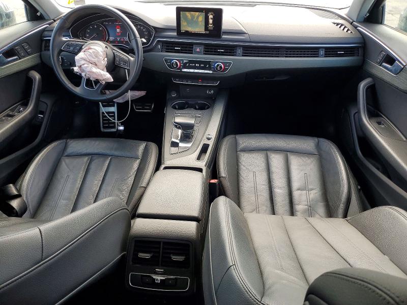 2019 Audi A4 VIN WAUGMAF44KA109820 COPART salvage auction — FRONT END, Ca - Salvage Certificate, sold $5,800 on 2026-07-29 (photo 8)