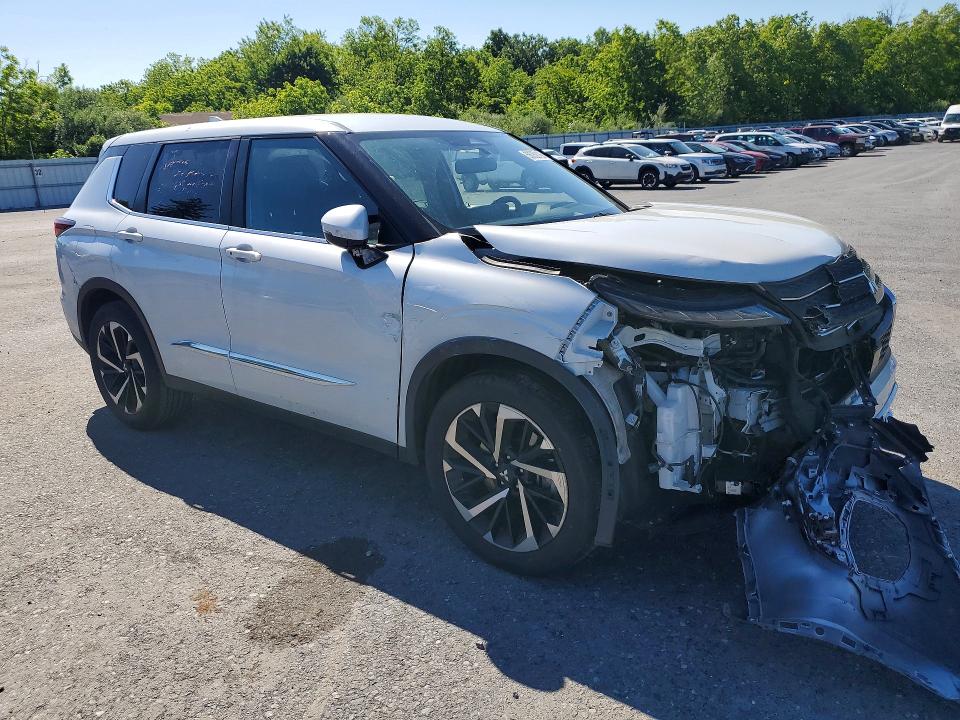 2022 Mitsubishi Outlander VIN JA4J3UA89NZ087045 COPART salvage auction — FRONT END, PA - CERTIFICATE OF SALVAGE, sold $4,900 on 2026-07-09 (photo 4)